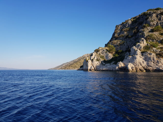 rt Biskup kristalno more otok Brač