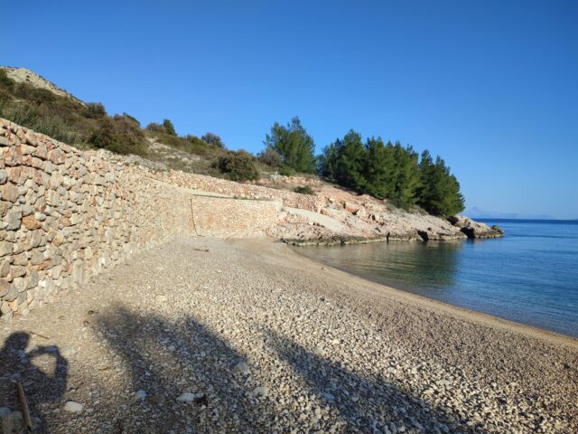 Plaža u blizini kuće Gališnjak